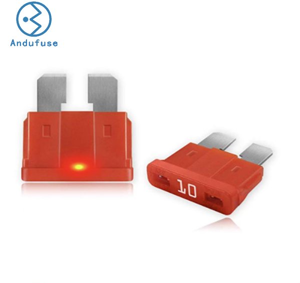 中号LED带灯插片保险丝