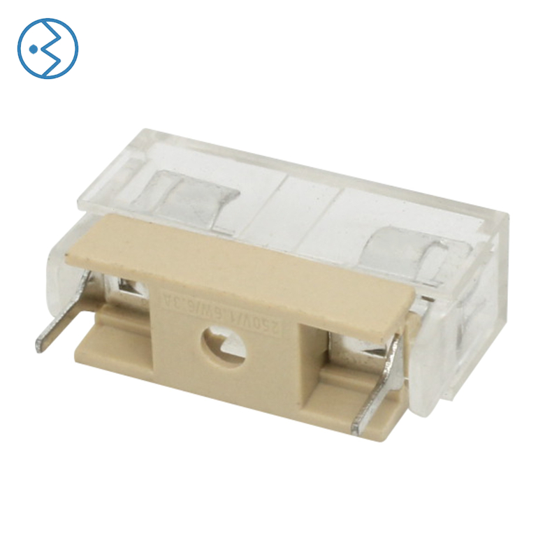 5*20黄底透明盖电流保险丝座